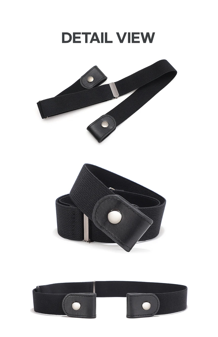 Fashion Magic free Belt/buckle free Belt waistband