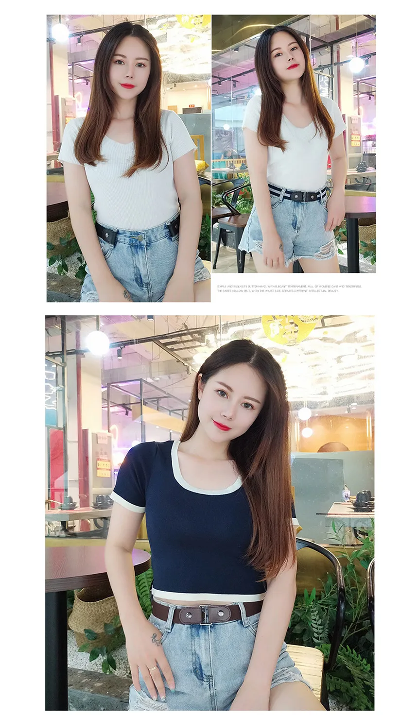 Fashion Magic free Belt/buckle free Belt waistband