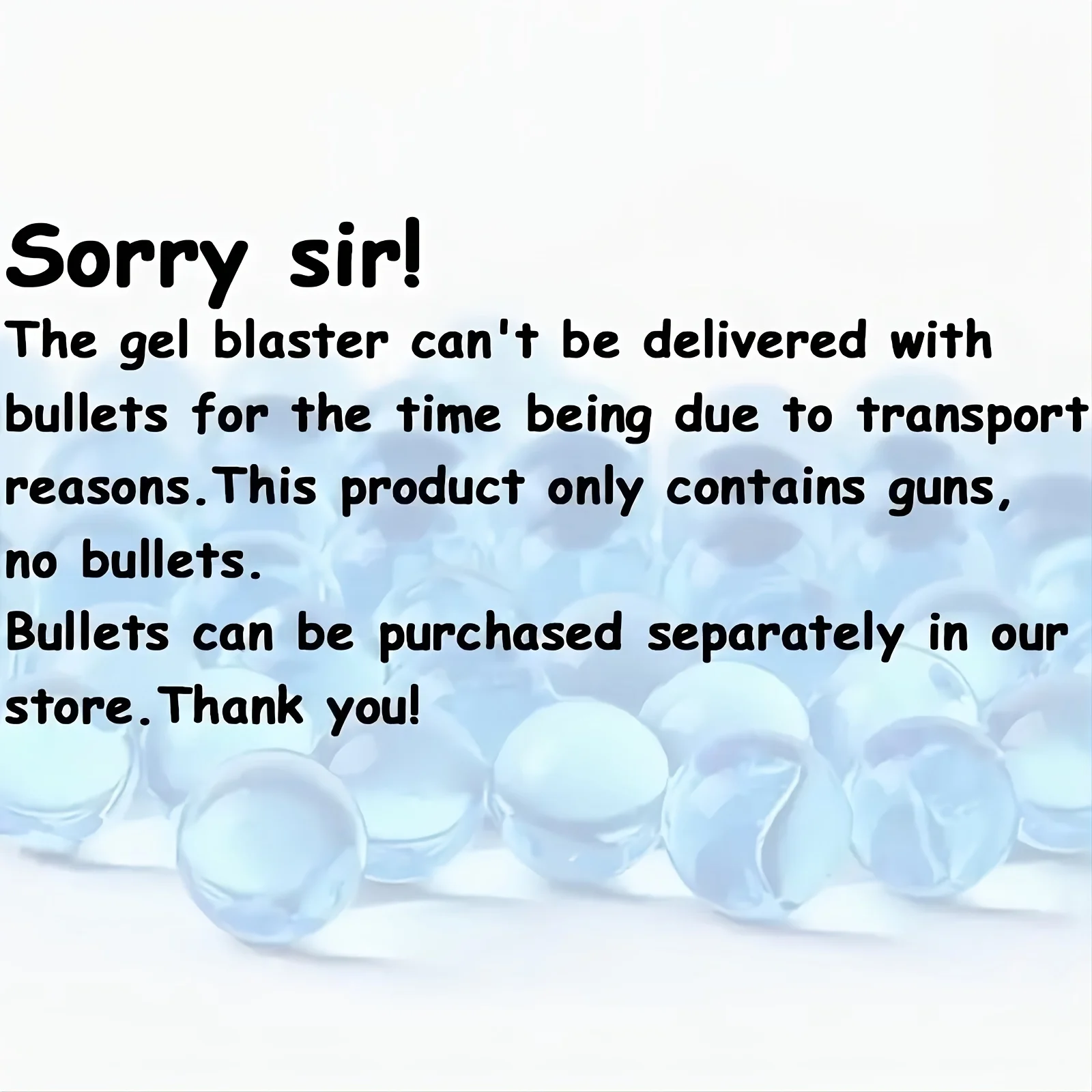 Electric Gel Gun in Transparent Black! Fully Automatic Splatter Ball Toy, Perfect for Outdoor Shooting Games (No Bullets)