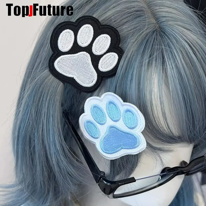 Wholesale Custom Made Customized Women Harajuku Gothic Lolita Beret Hat Cap Y2K Girl Angel Wing Dog Paw Handmade Sun Hats