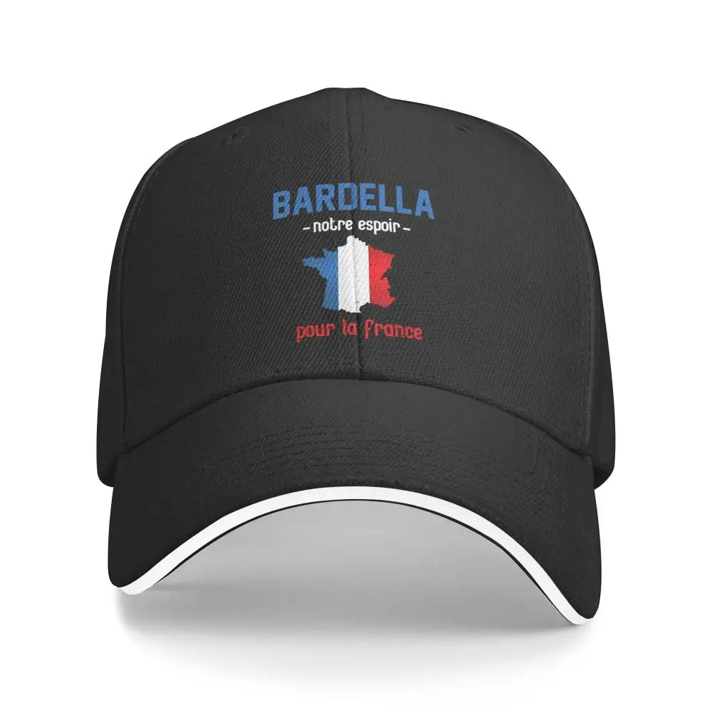 Vintage 2027 Bardella Collection Baseball Cap President Election France Streetwear Men Women Trucker Hat Snapback Cap Gift