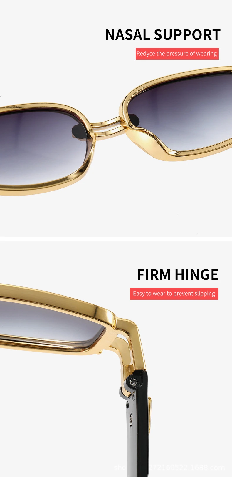 New Fashion Vintage Sunglasses Women Men Brand Designer Retro Rectangle Sun Glasses Female Male Popular Colorful Square Eyewear