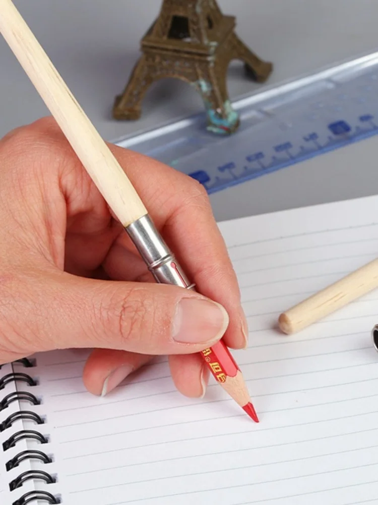 Easy to Use Strong Stable Non-Slip Durable Metal Pencil Extender Stainless Steel Extender