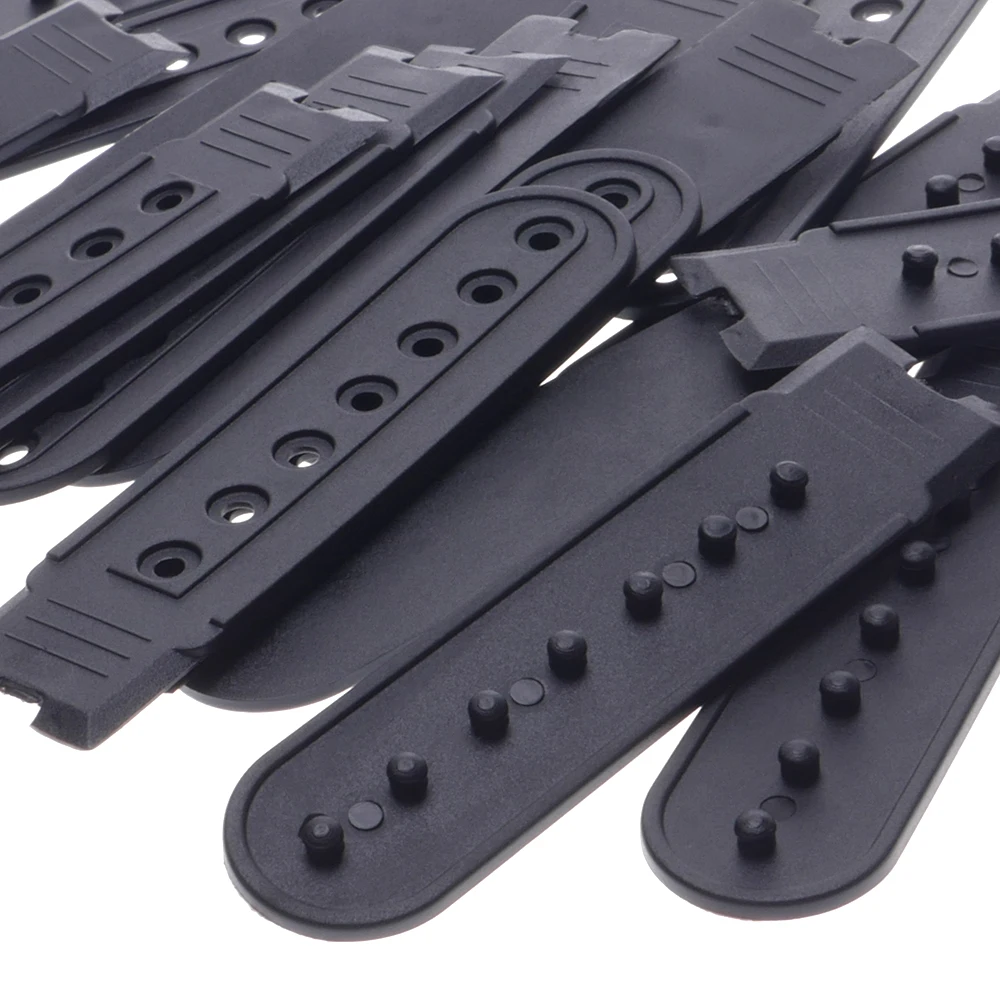 10 Sets Baseball Hat Buckle Plastic Adjustable Seven-Hole Buckle Single Double Breasted Replaceable Extenders Supplies Accessory