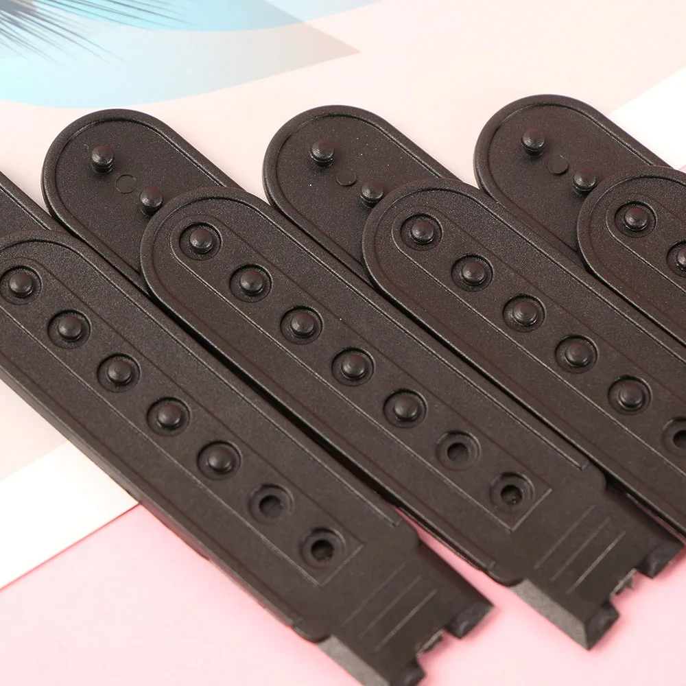 10 Sets Baseball Hat Buckle Plastic Adjustable Seven-Hole Buckle Single Double Breasted Replaceable Extenders Supplies Accessory
