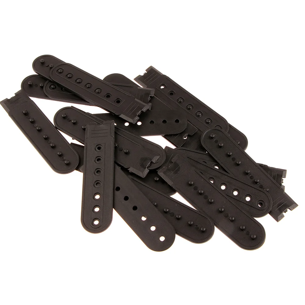 10 Sets Baseball Hat Buckle Plastic Adjustable Seven-Hole Buckle Single Double Breasted Replaceable Extenders Supplies Accessory