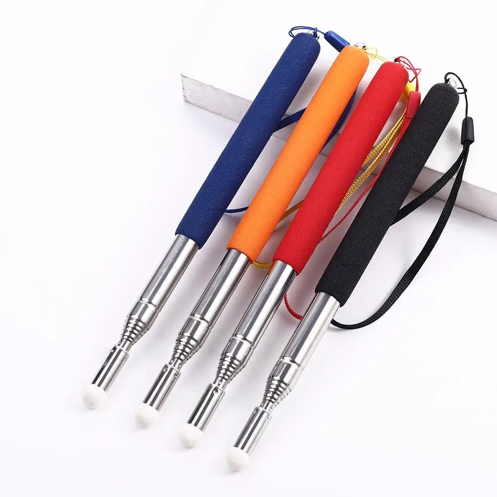 1M Extendable Stainless Steel Retractable Classroom For Teaching Pointer Pen Hand Pointer Presenter Pointing