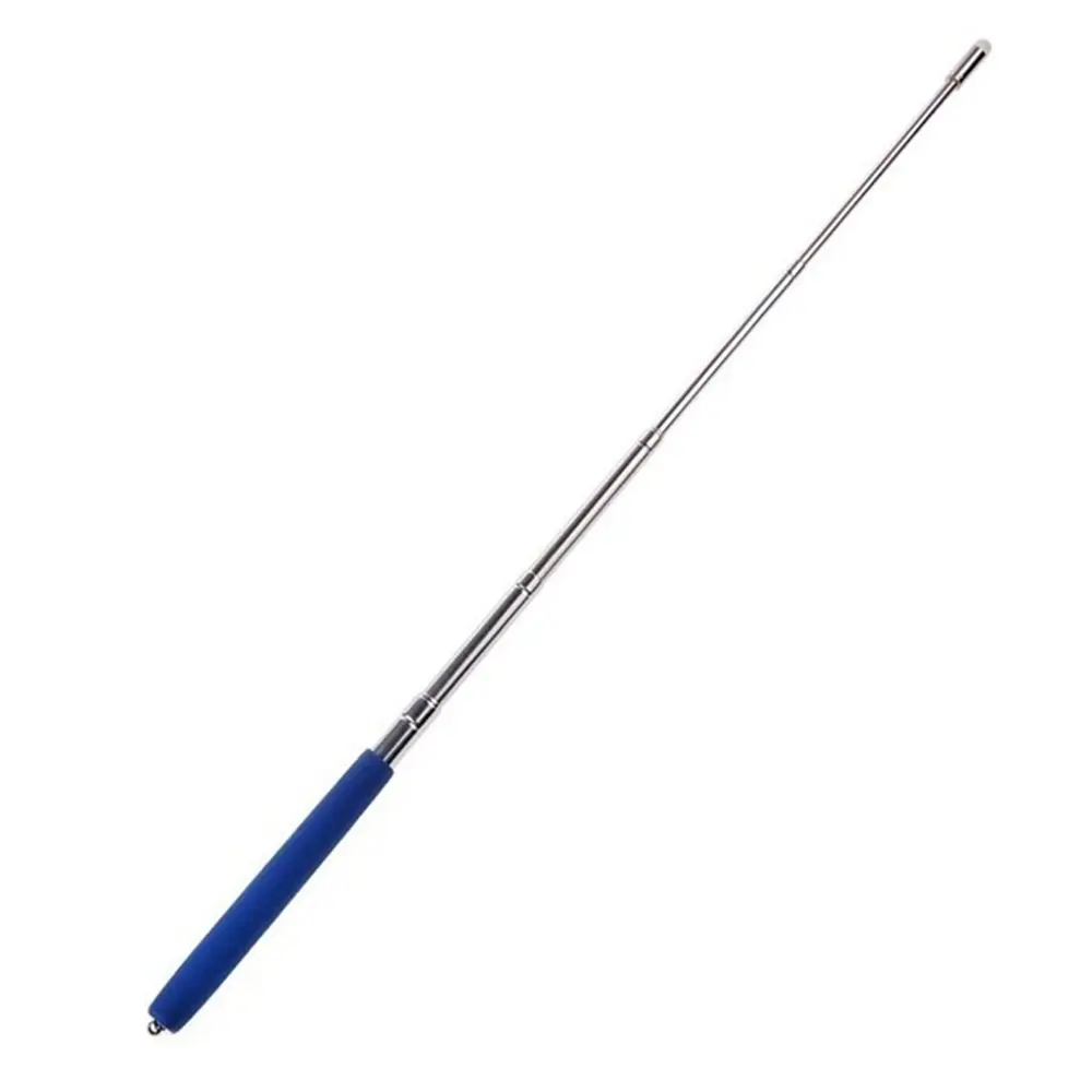 1M Extendable Stainless Steel Retractable Classroom For Teaching Pointer Pen Hand Pointer Presenter Pointing