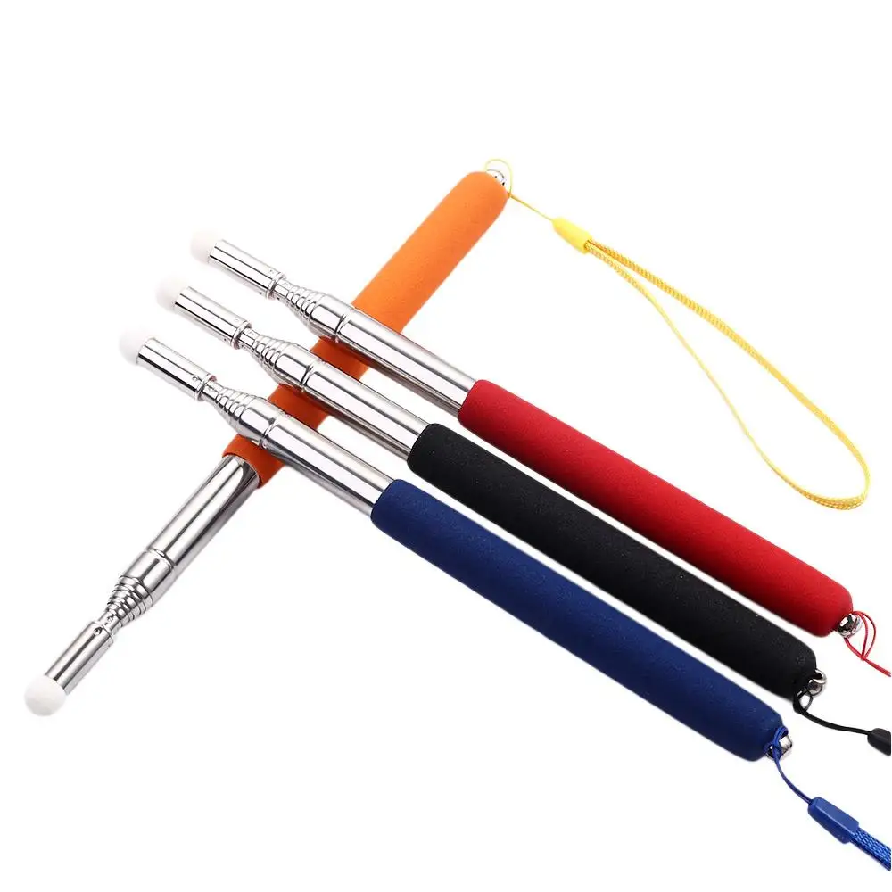 1M Extendable Stainless Steel Retractable Classroom For Teaching Pointer Pen Hand Pointer Presenter Pointing