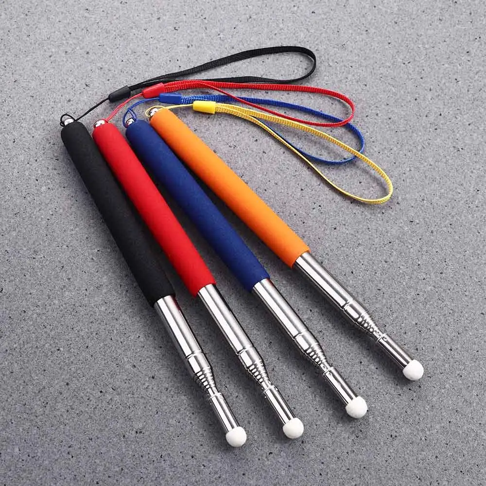 1M Extendable Stainless Steel Retractable Classroom For Teaching Pointer Pen Hand Pointer Presenter Pointing