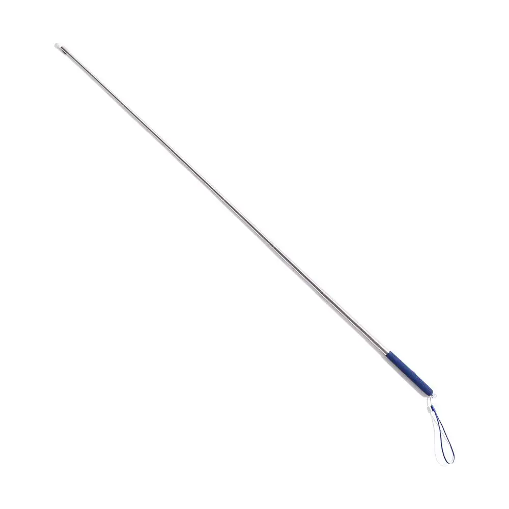 1M Extendable Stainless Steel Retractable Classroom For Teaching Pointer Pen Hand Pointer Presenter Pointing
