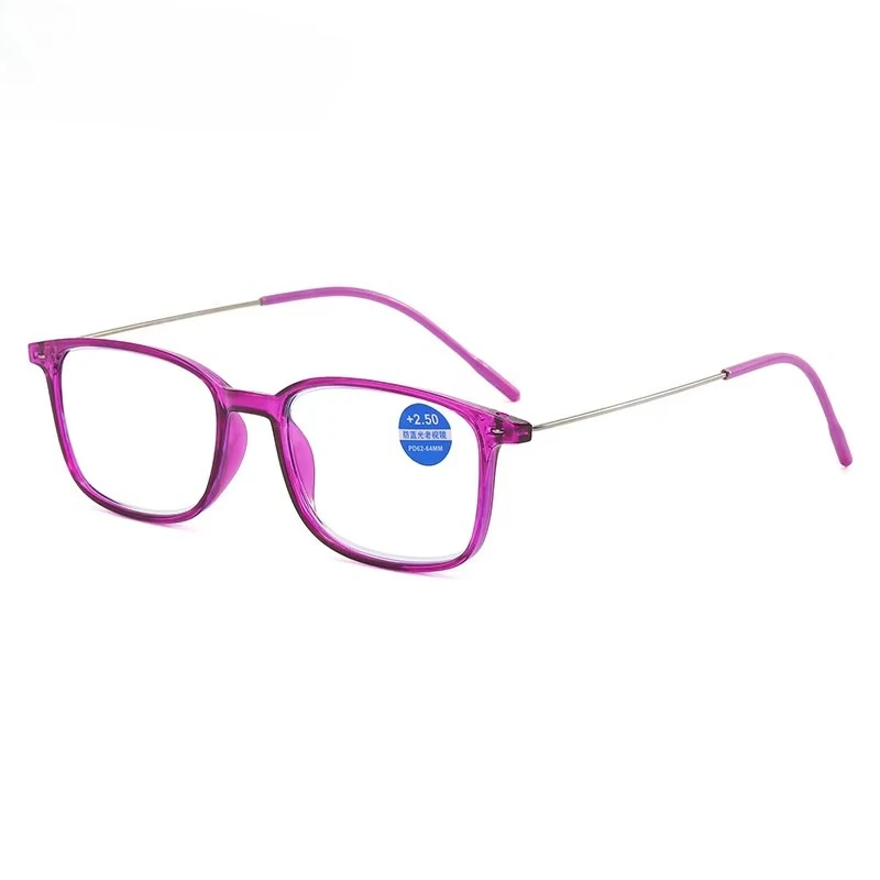 Fashion Classic Anti Blue Light Blocking Reading Glasses for Women and Men Optical Computer Eyeglasses Presbyopia +1.0 To +4.0