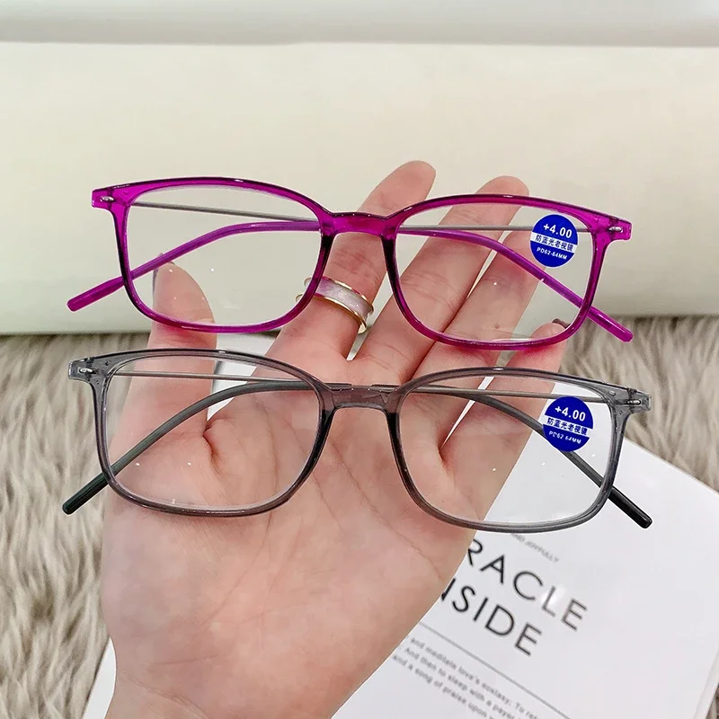 Fashion Classic Anti Blue Light Blocking Reading Glasses for Women and Men Optical Computer Eyeglasses Presbyopia +1.0 To +4.0