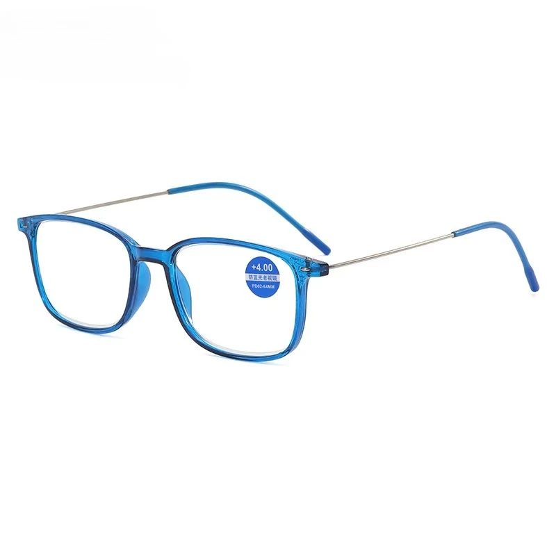 Fashion Classic Anti Blue Light Blocking Reading Glasses for Women and Men Optical Computer Eyeglasses Presbyopia +1.0 To +4.0