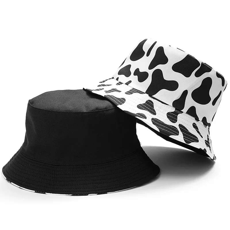 2024 Summer Duck Reversible Bucket Hat for Women Travel Fisherman Hat Sad Boys Bob Fishing Cap Girl Outdoor Panama Beach Sun Hat