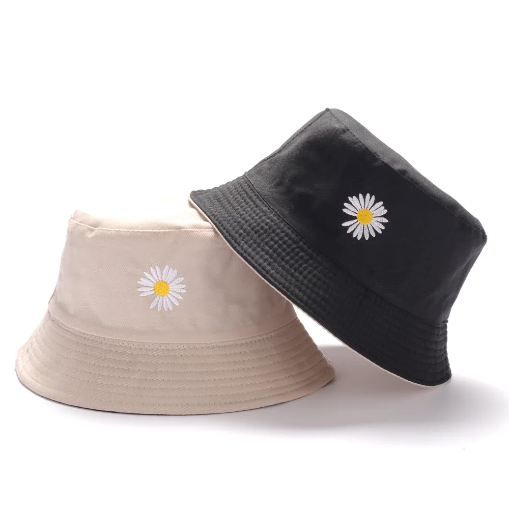2024 Summer Duck Reversible Bucket Hat for Women Travel Fisherman Hat Sad Boys Bob Fishing Cap Girl Outdoor Panama Beach Sun Hat