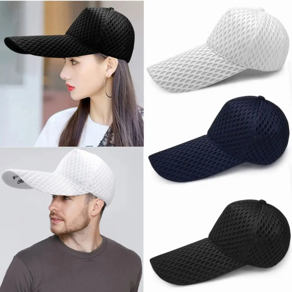 New Fishing Hat Quality 14cm Long Brim Sun Hat Large Head Sunshade Baseball Caps Mesh Big Size Fishing Hat Men