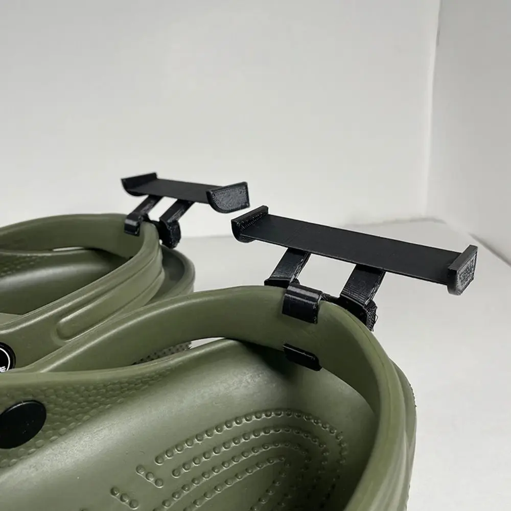 2Pcs Hole Shoe Accessories Shoe Decoration Clips Charm Buckle Shoes Buckle Clip Cave Slipper Tail Decoration