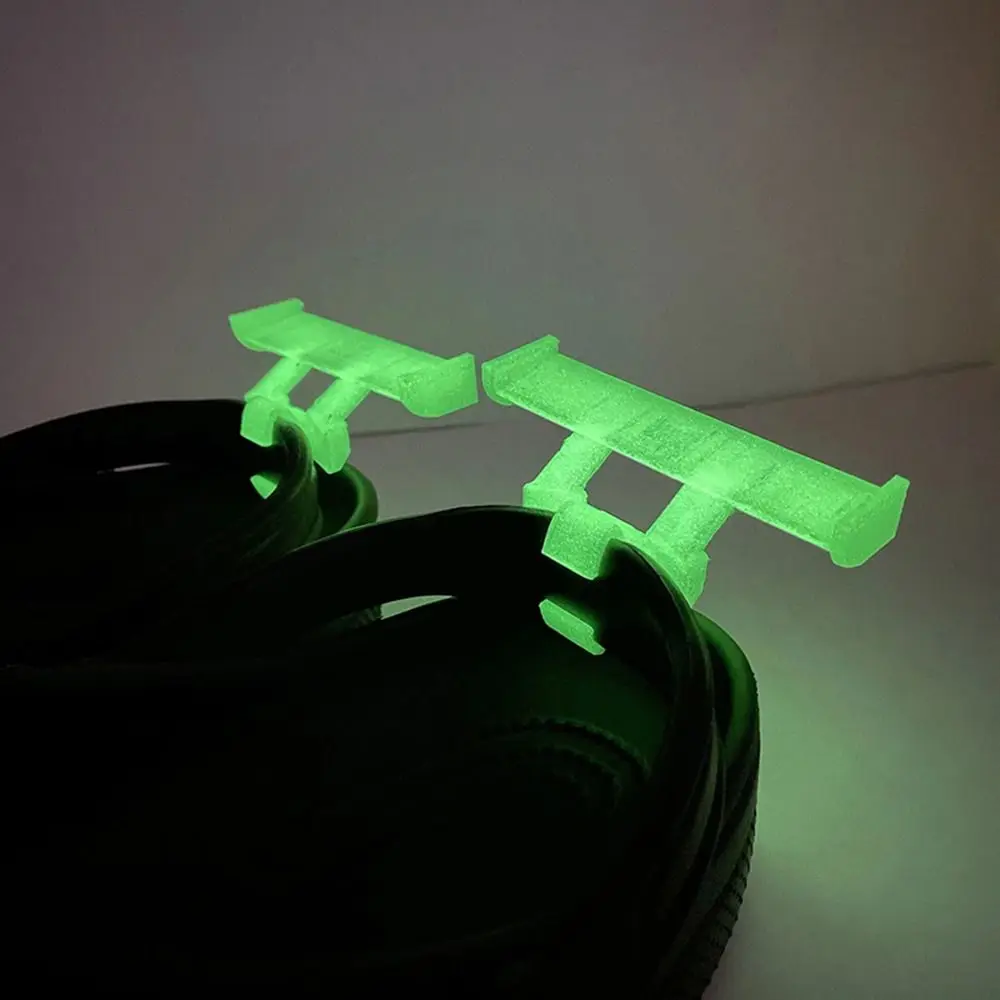 2Pcs Hole Shoe Accessories Shoe Decoration Clips Charm Buckle Shoes Buckle Clip Cave Slipper Tail Decoration
