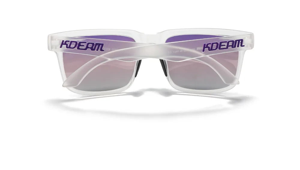 2026 Kdeam High Quality Polarized Sunglasses for Men Women Fashion Unisex Brand Trendy Outdoor Eyewear For Couple Red Lens