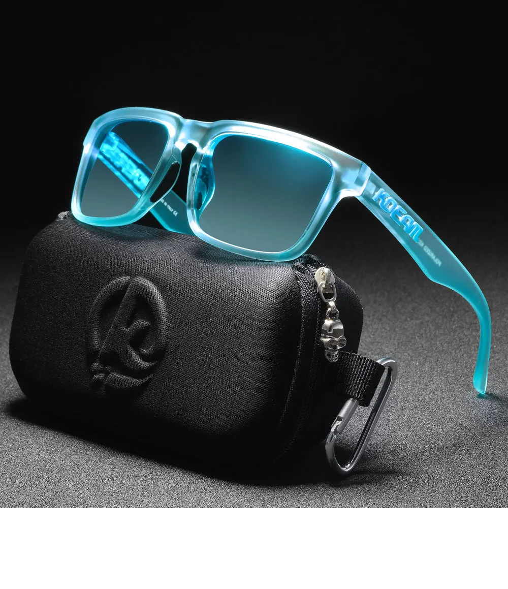 2026 Kdeam High Quality Polarized Sunglasses for Men Women Fashion Unisex Brand Trendy Outdoor Eyewear For Couple Red Lens