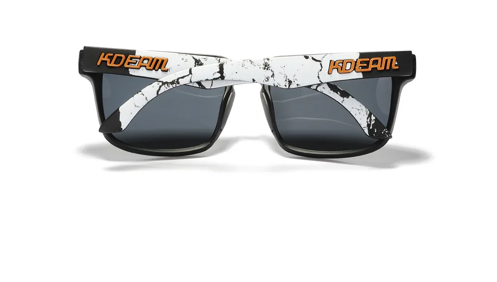 2026 Kdeam High Quality Polarized Sunglasses for Men Women Fashion Unisex Brand Trendy Outdoor Eyewear For Couple Red Lens