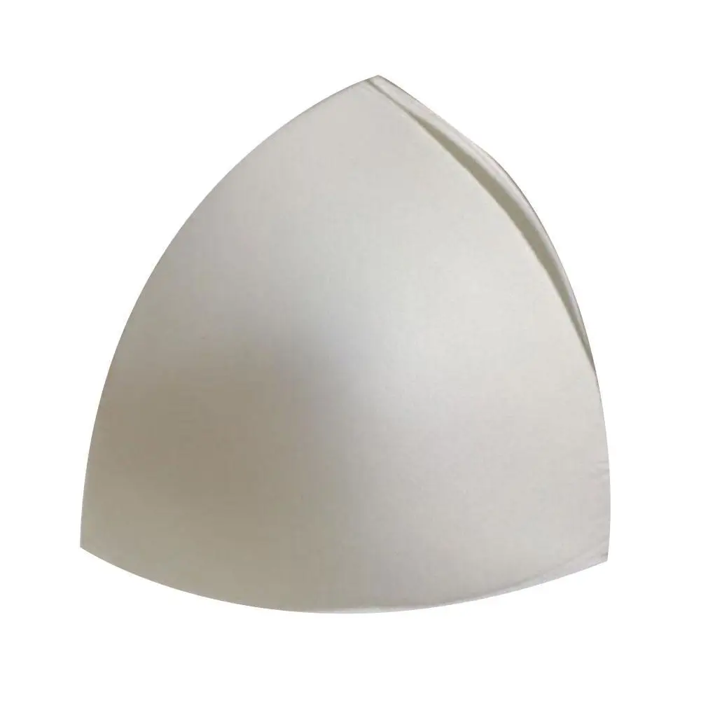 1pair Bra Pad Triangle Cups Chest Insert Foam Pads Bikini Swimsuit Padding Removeable Enhancer Bra Pad Women Clothes Accessories