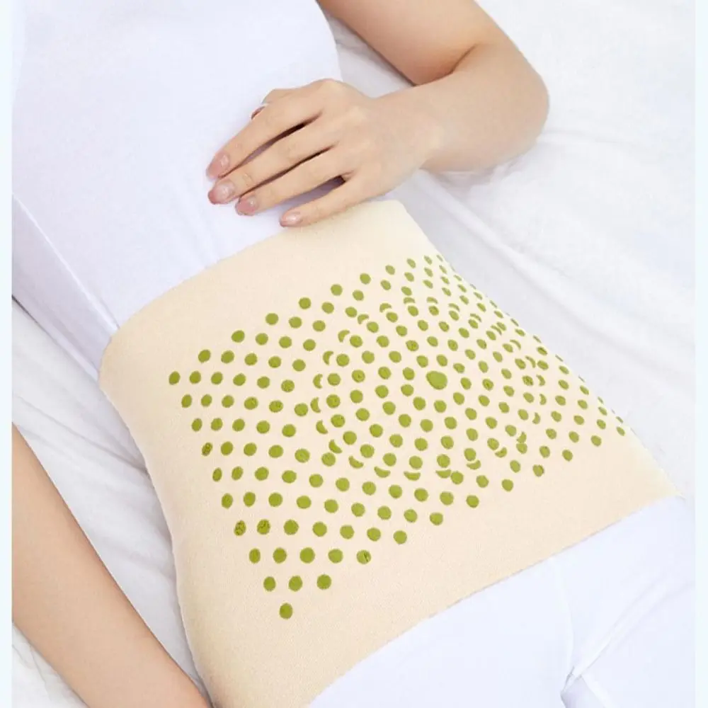Hot Mugwort Therapy Waist Support Belt Self-Heating Waist Support Belt Lower Back Support Thin Soft Kidney Fixation Belt