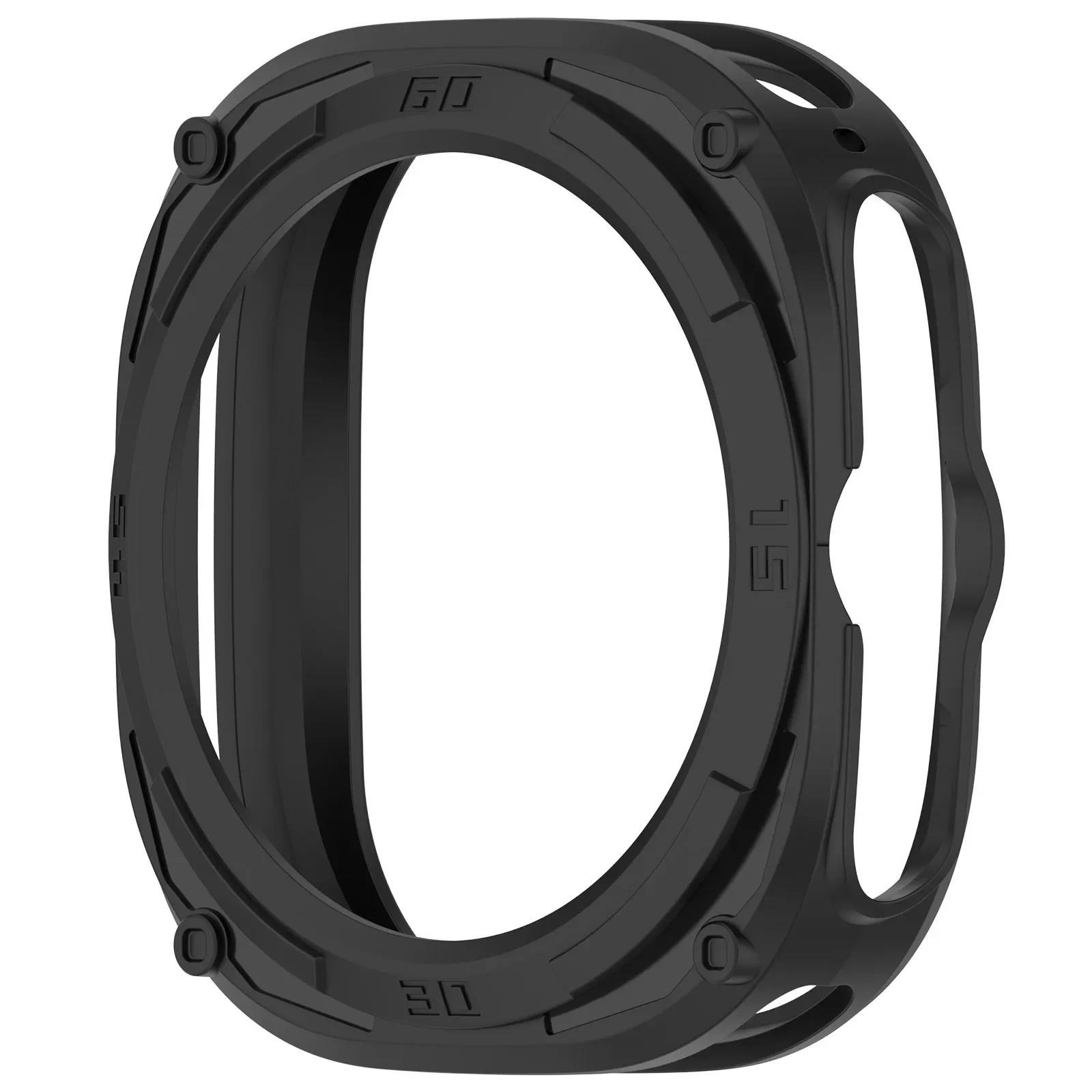 Silicone Protective Case for Samsung Galaxy Watch 7 Ultra Smart Watch Soft Protector Cover Shell for Watch Ultra47mm Accessories