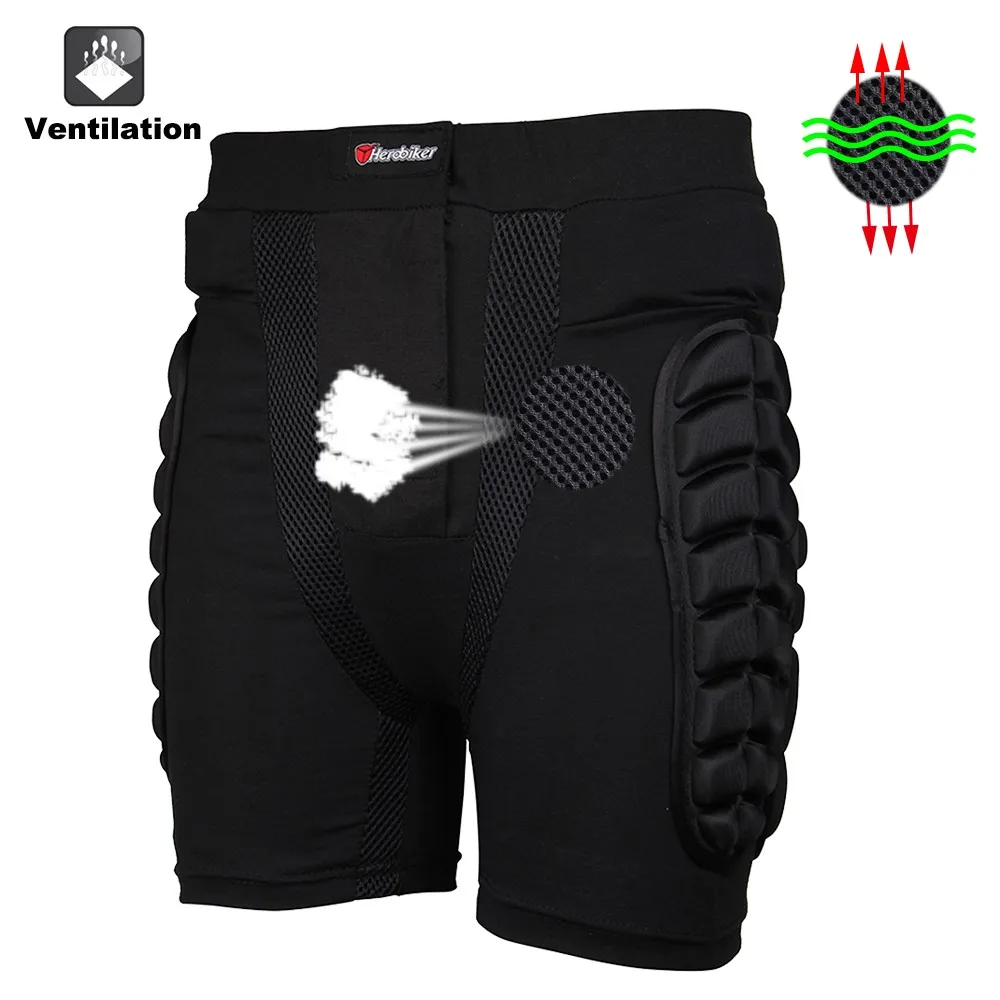 HEROBIKER Motocross Pants Motocross Shorts Motorcycle Pants Motorcycle Shorts Moto Hip Protection Riding Racing Equipment