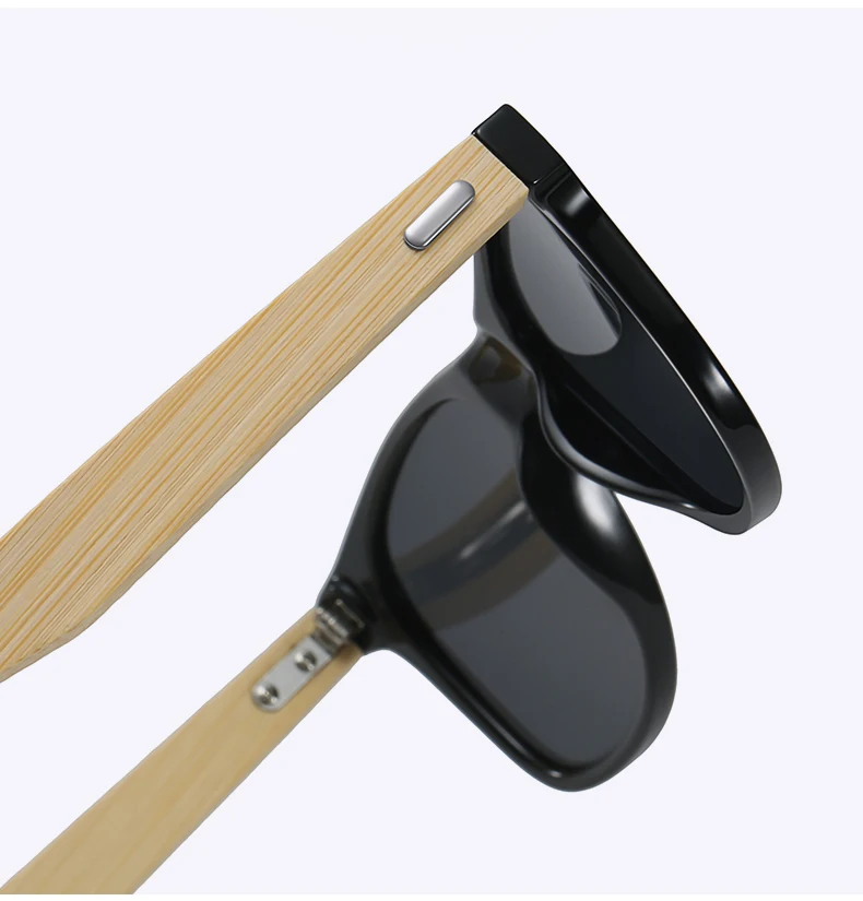Fashion Bamboo Wood Vintage Square Sunglasses Men Women Luxury Brand Designer Sun Glasses Wooden Driving Fishing UV400 Eyewear