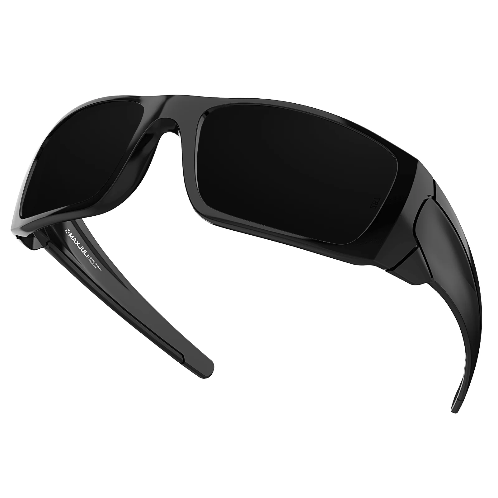 MAXJULI Z87 Men's Sunglasses TR90 Ultralight UV400 Protection Oversized Sports Driving Glasses for Big Wide Heads Z8236