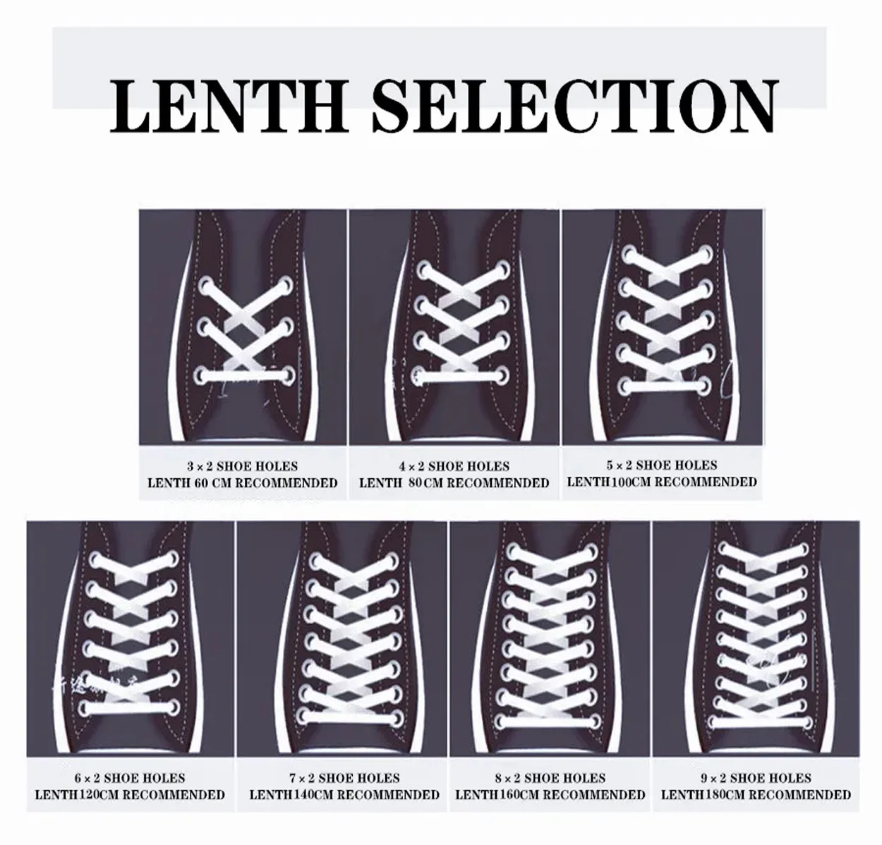 1 Pair 5MM Round Shoe Laces High Quality Durable Round Two-Tone Mixed Color Shoe Laces for Sport Shoelaces Rope 90/120/150/180cm