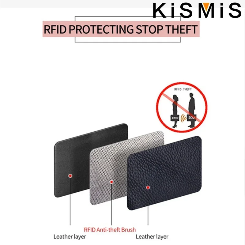 RFID Blocking Aluminum Card Case - Credit Card Protector, Business Card Holder, Metal ID Organizer Wallet, 6 Slots for Women,Men