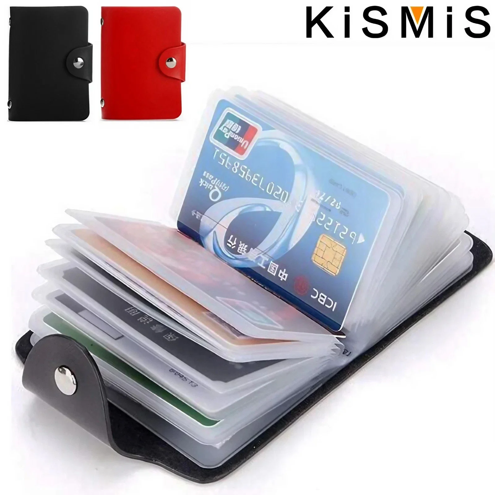 RFID Blocking Aluminum Card Case - Credit Card Protector, Business Card Holder, Metal ID Organizer Wallet, 6 Slots for Women,Men