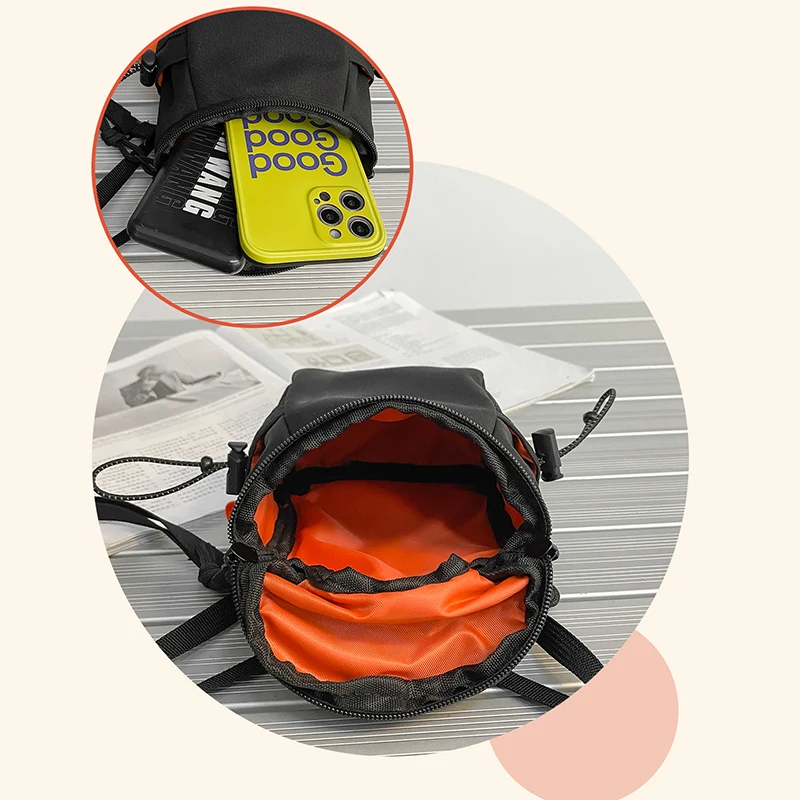 Coin Purse Hanging Bag Mini Shoulder Bag Small Backpack Headphone Bag Mobile Phone Bag Female Boys Crossbody Bag