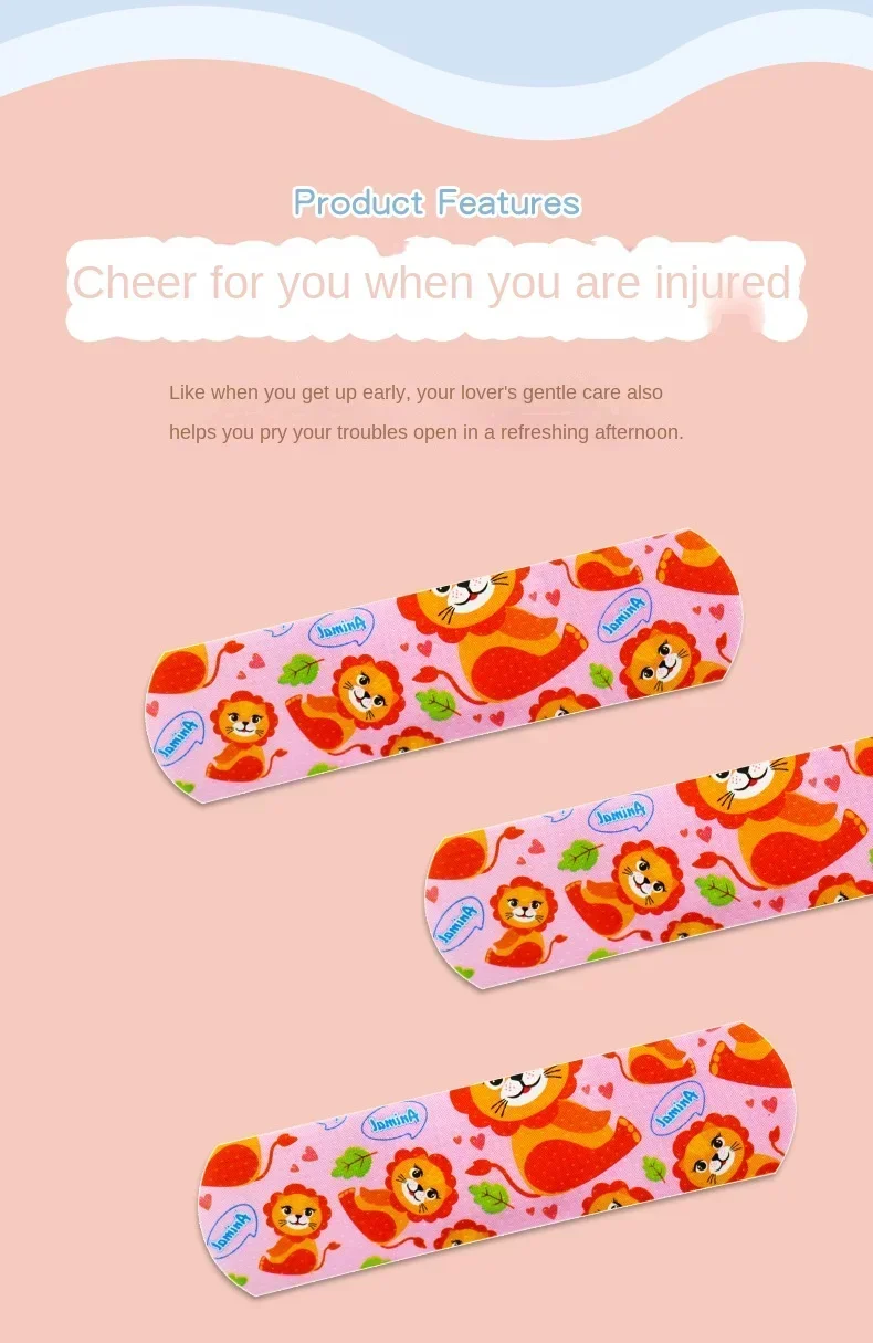 120 Pcs/box Cartoon Band-aid Cute Mini Children Breathable Waterproof Bandage Medical ok Bandages Hemostatic Patch
