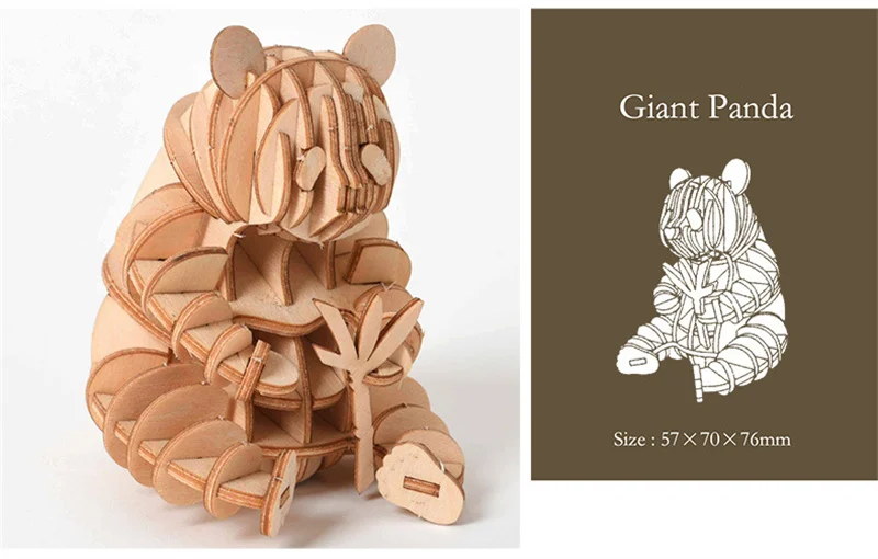 1pc 3D DIY Wooden Puzzle Model Handmade Mechanical Toy Building Game Assemble Ship Model 3D Model Ornament Christmas Gift