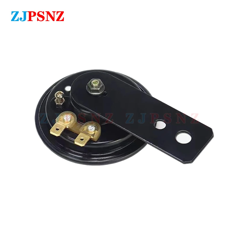 Universal Scooter Horn 6V 12V 24V 36V 48V 60V 72V E-Bikes Motorcycle Electric Horn Kits 110db Waterproof Round Loud Horn Speaker