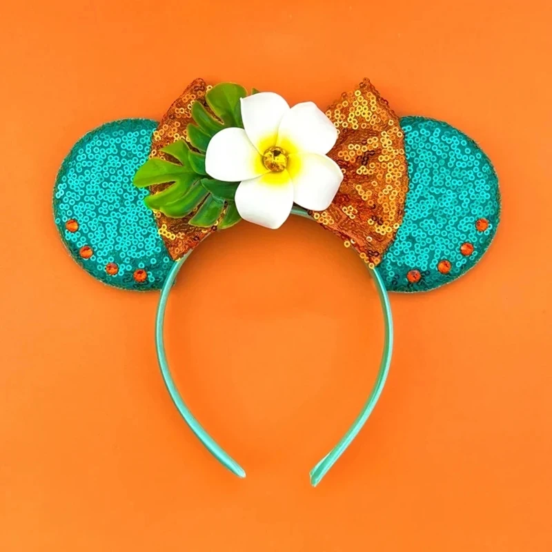 Beauty and Beast Baby Headbands Girls Belle Hair Accessories Enchanted Rose Ear Hairband Kid Crown Bow Headwear Baby Photography