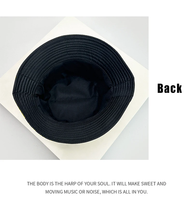 New Unisex Print Yellow Duck Bucket Hats Sunshade Double Sided Wearable Fashion Cute Casual Fisherman Caps Versatile Cartoon Ins