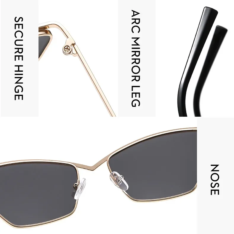 JNPCXI Fashion Cat Eye Women Sunglasses Men Vintage Luxury Brand Design Trending Shades UV400 Sun Glasses
