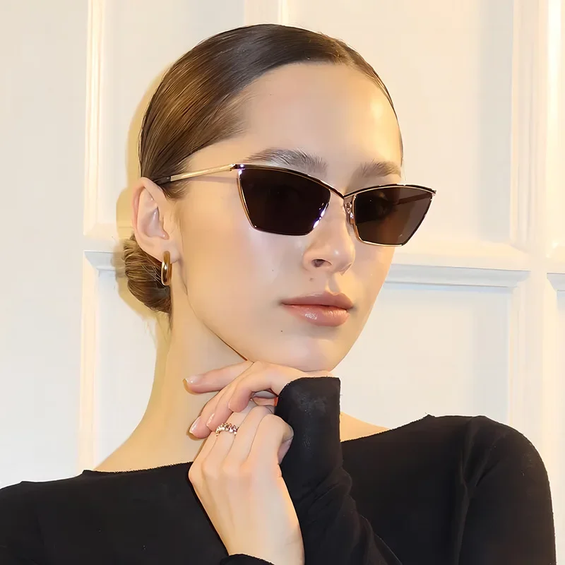 JNPCXI Fashion Cat Eye Women Sunglasses Men Vintage Luxury Brand Design Trending Shades UV400 Sun Glasses