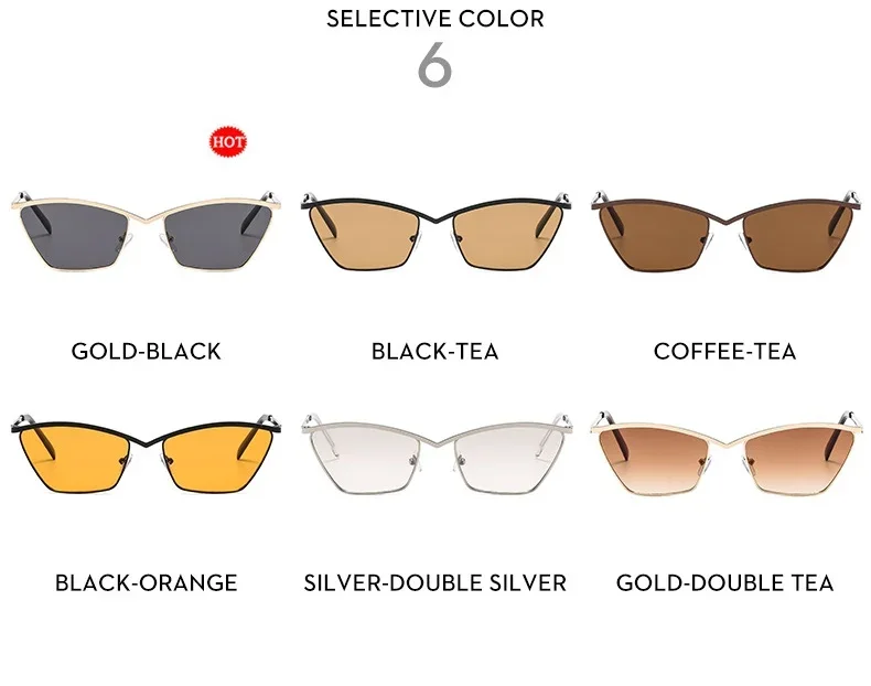 JNPCXI Fashion Cat Eye Women Sunglasses Men Vintage Luxury Brand Design Trending Shades UV400 Sun Glasses