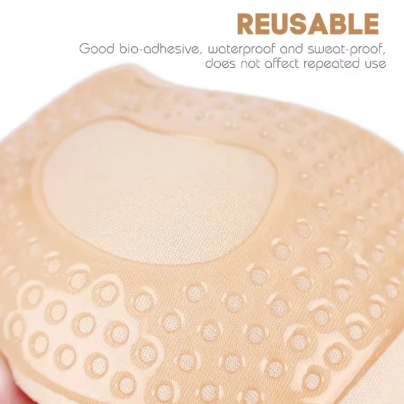 Invisible Strapless Adhesive Stick Bra Breast Tape Push Up Bras Women Lingerie Seamless Silicone Nipple Covers Bralette Pasties