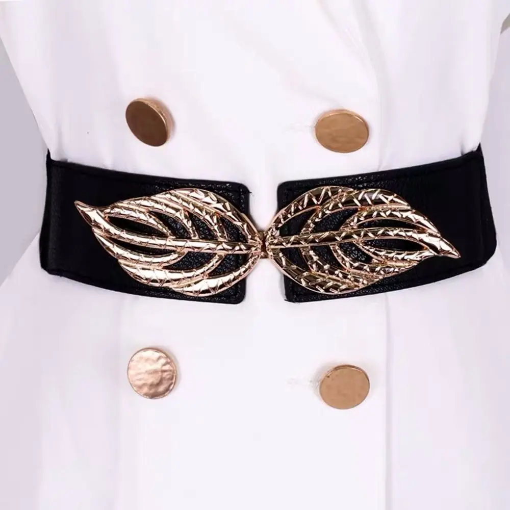 Women's Elastic Wide Waist Belt Stretchy Classic Cinch Belts Fashion Waistband For Dresses