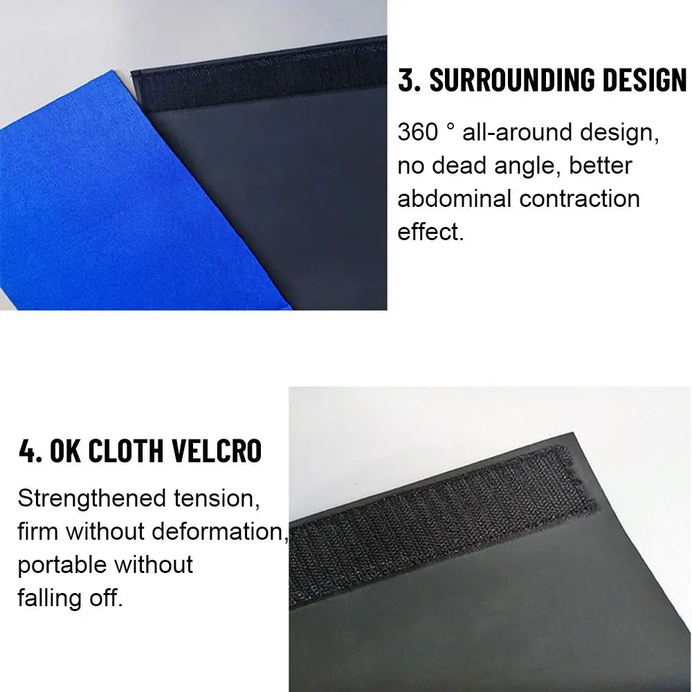 Waist Belt Support Neoprene Lower Back Pain Body Brace Lumbar Control Sports Traceless Body Girdle