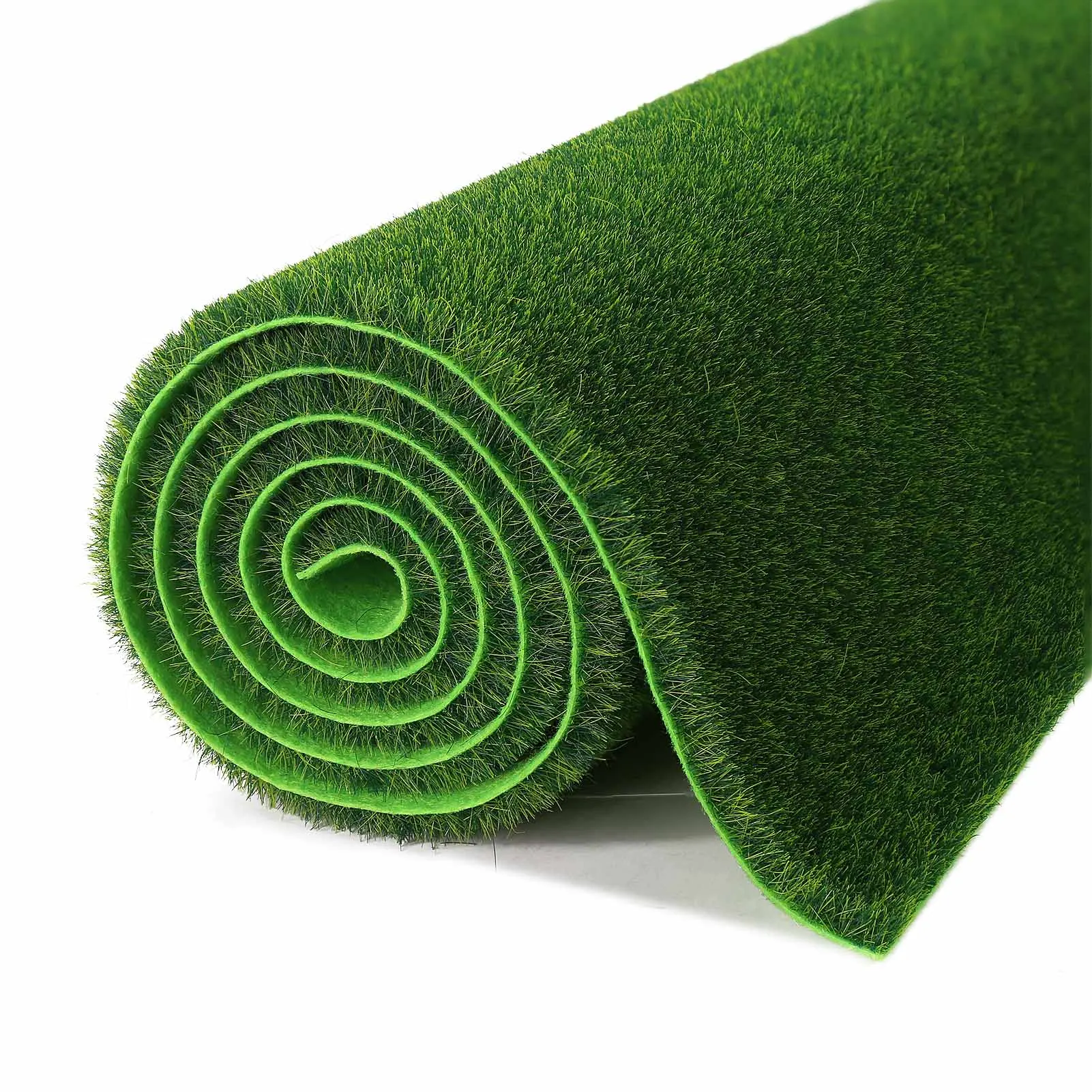 Evemodel 41cm*99cm Grass Mat 3mm 5mm 8mm Thick Artificial Lawn Carpet for DIY Project Model Architectural Layout