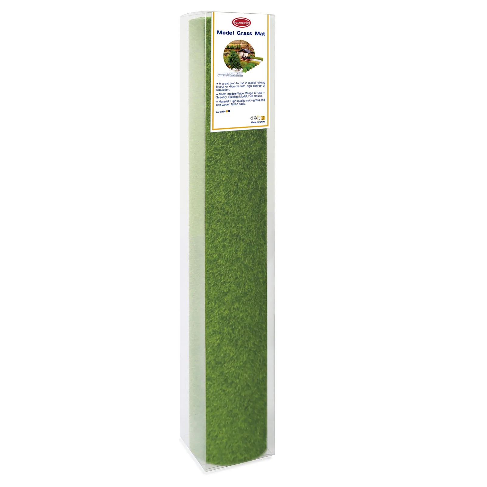 Evemodel 41cm*99cm Grass Mat 3mm 5mm 8mm Thick Artificial Lawn Carpet for DIY Project Model Architectural Layout