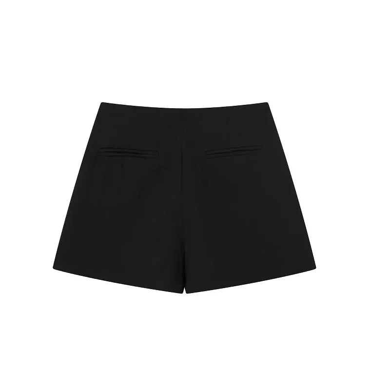 HXAO Skort For Women High Waist White Black Skirt Pants Woman Summer 2024 Asymmetric Khaki Skirt Shorts Casual Women's Skort